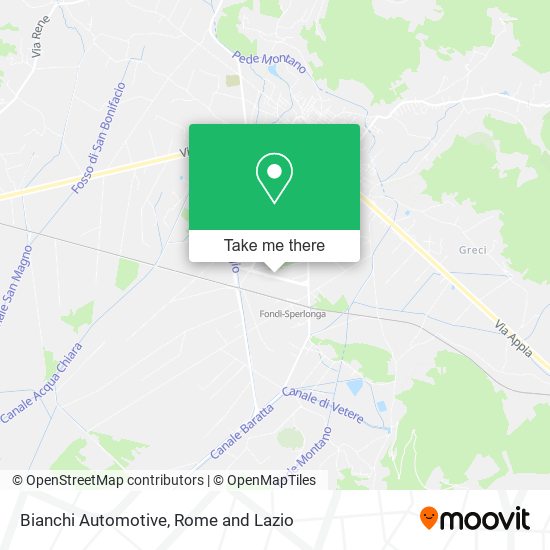 Bianchi Automotive map