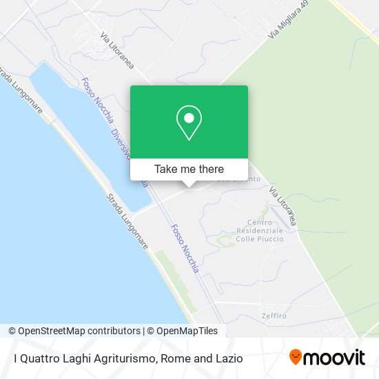 I Quattro Laghi Agriturismo map