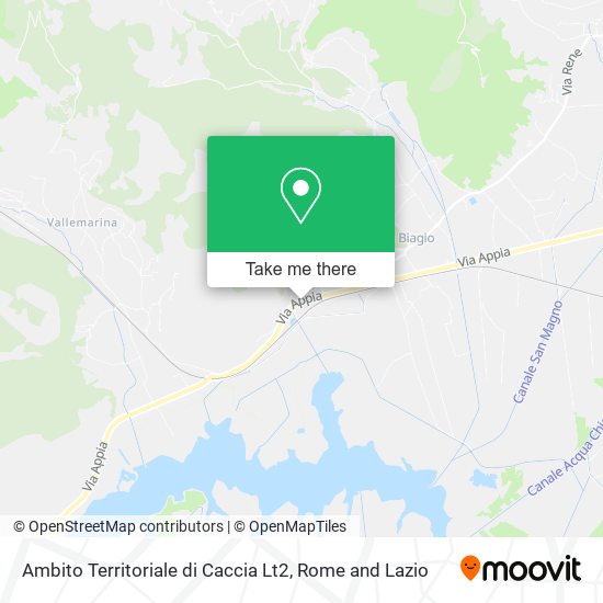 Ambito Territoriale di Caccia Lt2 map