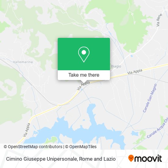 Cimino Giuseppe Unipersonale map