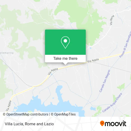 Villa Lucia map
