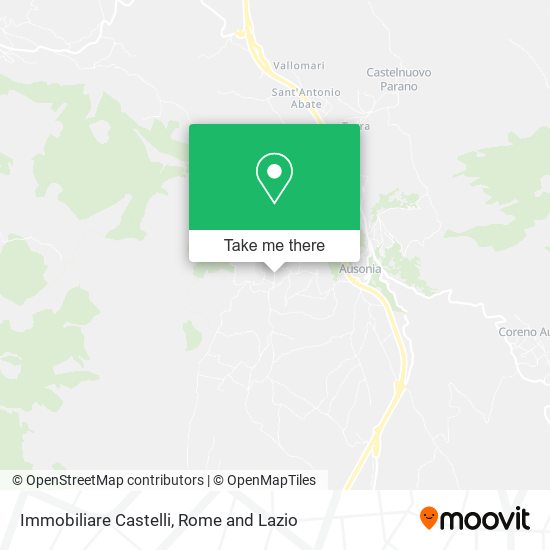 Immobiliare Castelli map