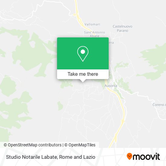 Studio Notarile Labate map