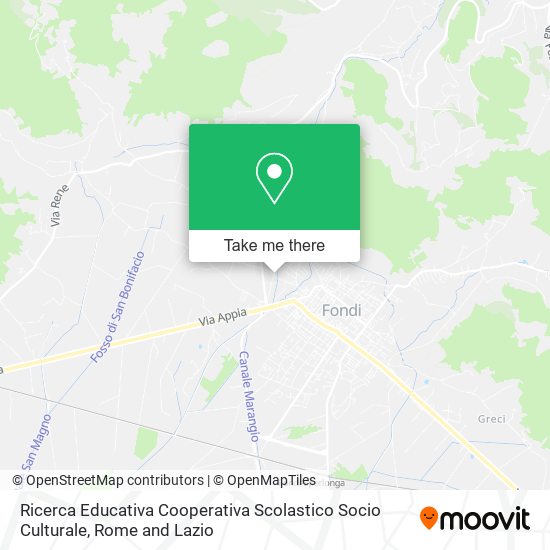 Ricerca Educativa Cooperativa Scolastico Socio Culturale map