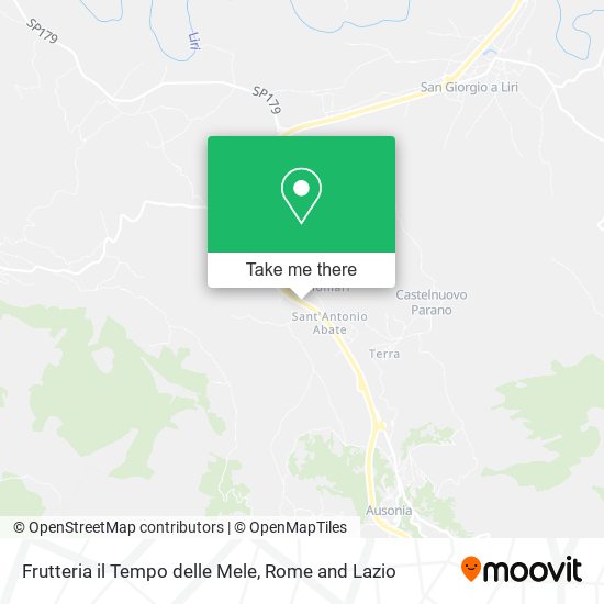 Frutteria il Tempo delle Mele map