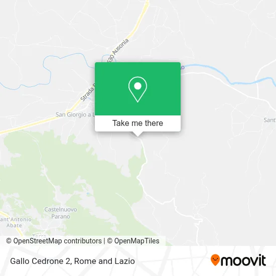 Gallo Cedrone 2 map