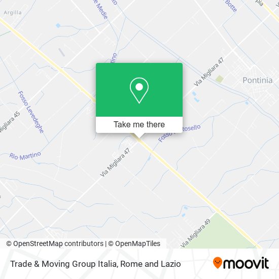 Trade & Moving Group Italia map
