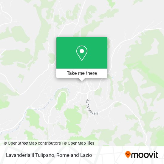 Lavanderia il Tulipano map