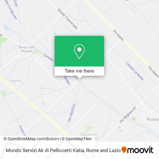 Mondo Servizi Ak di Pelliccetti Katia map