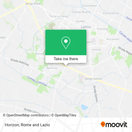 Horizon map