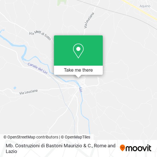 Mb. Costruzioni di Bastoni Maurizio & C. map