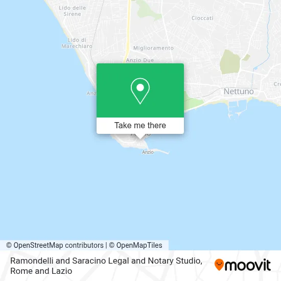 Ramondelli and Saracino Legal and Notary Studio map