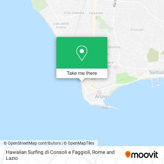 Hawaiian Surfing di Consoli e Faggioli map