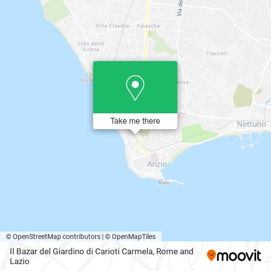 Il Bazar del Giardino di Carioti Carmela map