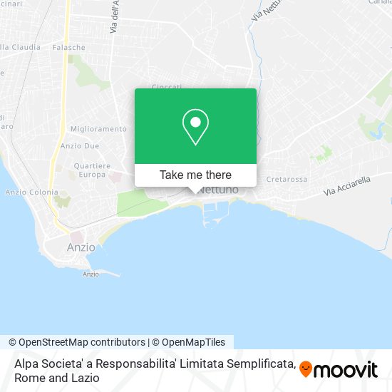 Alpa Societa' a Responsabilita' Limitata Semplificata map