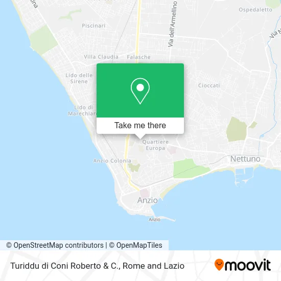 Turiddu di Coni Roberto & C. map