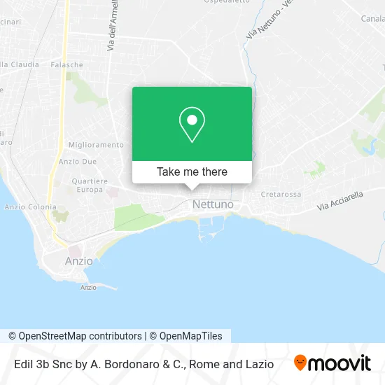 Edil 3b Snc by A. Bordonaro & C. map