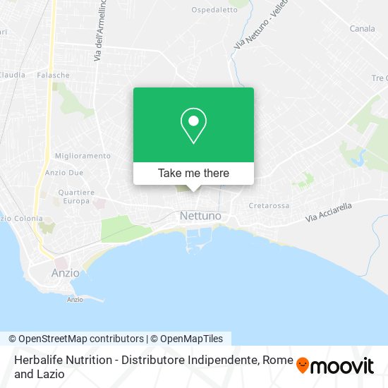 Herbalife Nutrition - Distributore Indipendente map