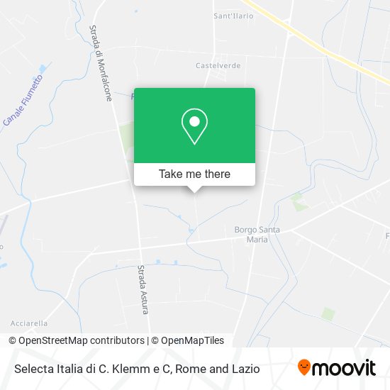 Selecta Italia di C. Klemm e C map