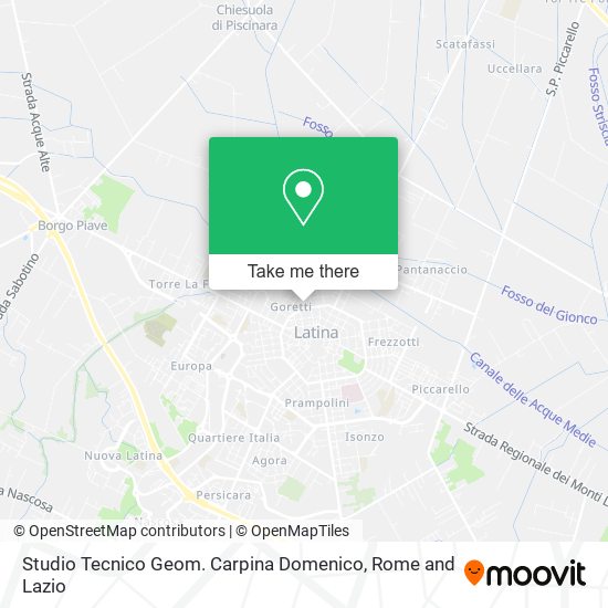 Studio Tecnico Geom. Carpina Domenico map