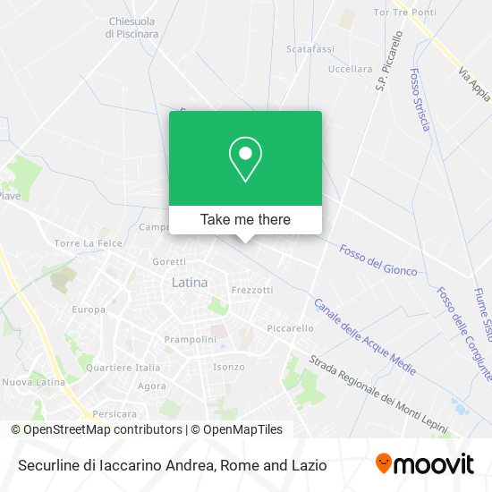 Securline di Iaccarino Andrea map