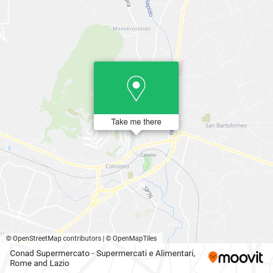 Conad Supermercato - Supermercati e Alimentari map