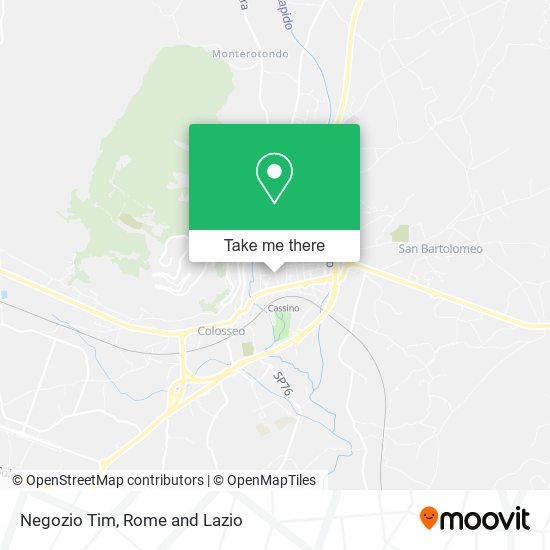 Negozio Tim map