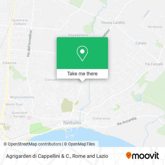 Agrigarden di Cappellini & C. map