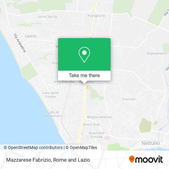 Mazzarese Fabrizio map