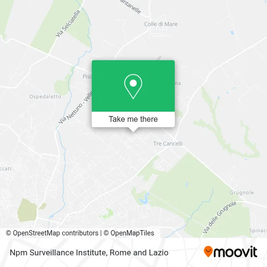 Npm Surveillance Institute map