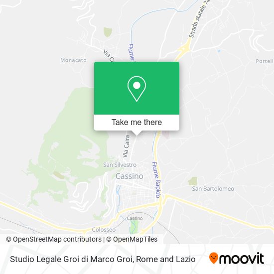 Studio Legale Groi di Marco Groi map