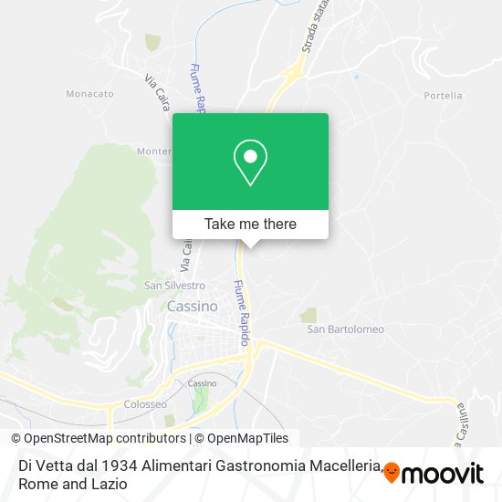 Di Vetta dal 1934 Alimentari Gastronomia Macelleria map
