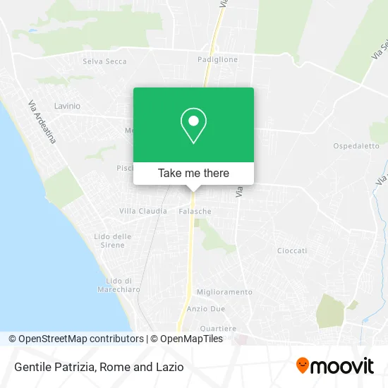 Patrizia Gentile map