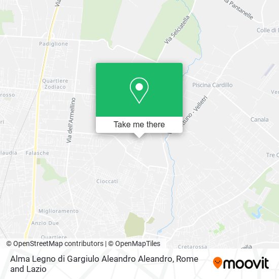 Alma Legno di Gargiulo Aleandro Aleandro map