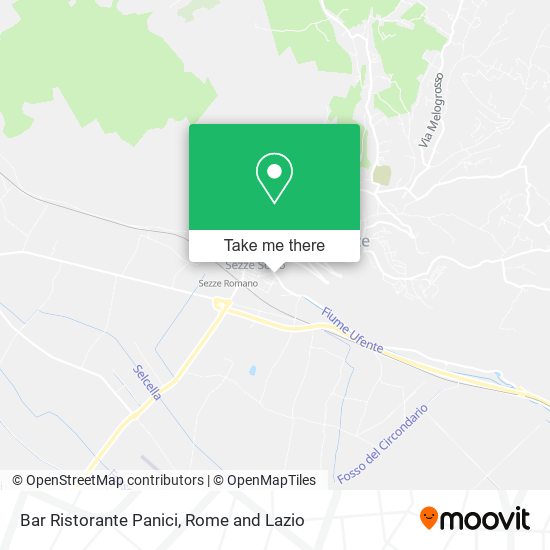 Bar Ristorante Panici map