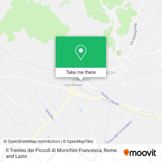 Il Trenino dei Piccoli di Morichini Francesca map