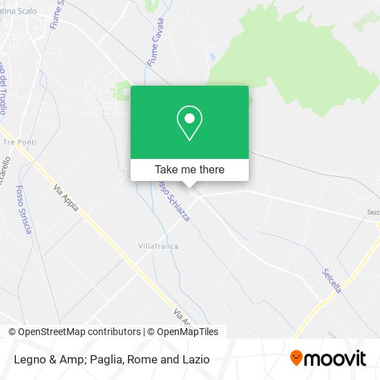 Legno & Amp; Paglia map