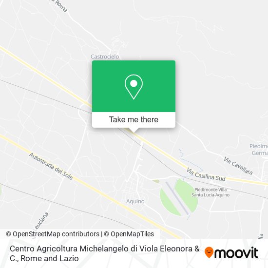 Centro Agricoltura Michelangelo di Viola Eleonora & C. map