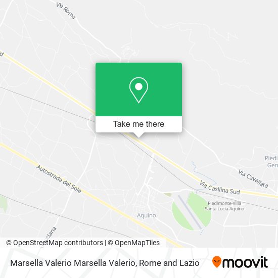 Marsella Valerio Marsella Valerio map