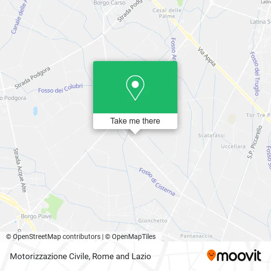 Motorizzazione Civile map