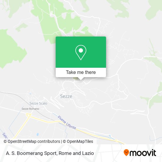A. S. Boomerang Sport map