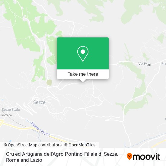 Cru ed Artigiana dell'Agro Pontino-Filiale di Sezze map