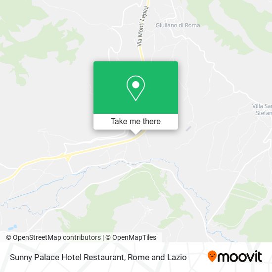 Sunny Palace Hotel Restaurant map