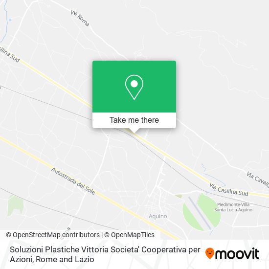 Soluzioni Plastiche Vittoria Societa' Cooperativa per Azioni map