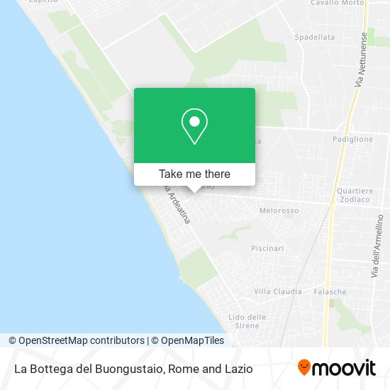 La Bottega del Buongustaio map