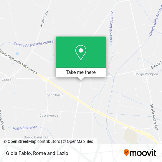 Gioia Fabio map