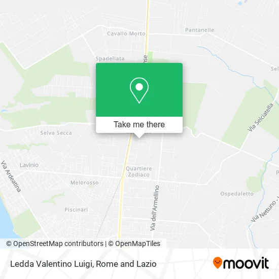 Ledda Valentino Luigi map