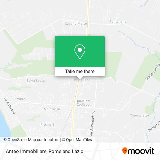 Anteo Immobiliare map