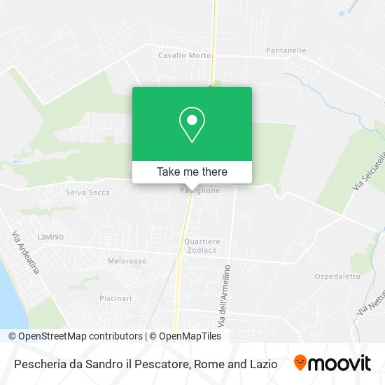 Pescheria da Sandro il Pescatore map