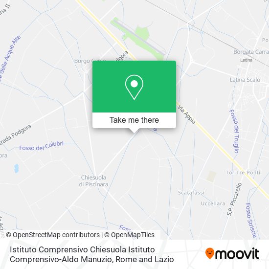 Istituto Comprensivo Chiesuola Istituto Comprensivo-Aldo Manuzio map